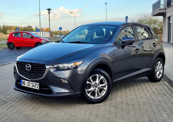 samochody osobowe Mazda CX-3 cena 67500 przebieg: 110857, rok produkcji 2018 z Moryń